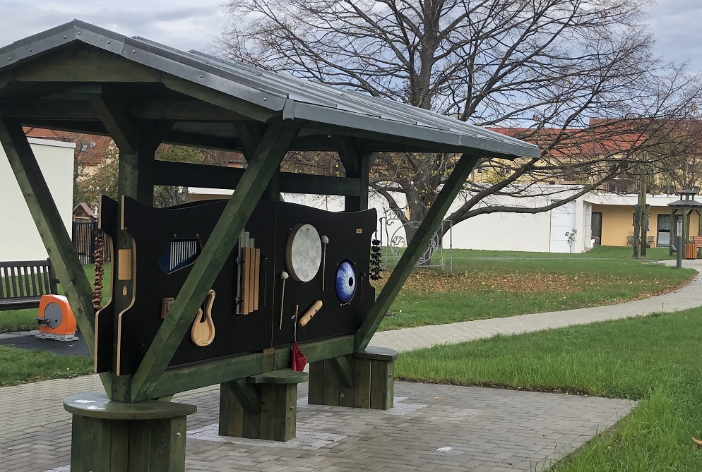 Klangwand für Musiktherapie